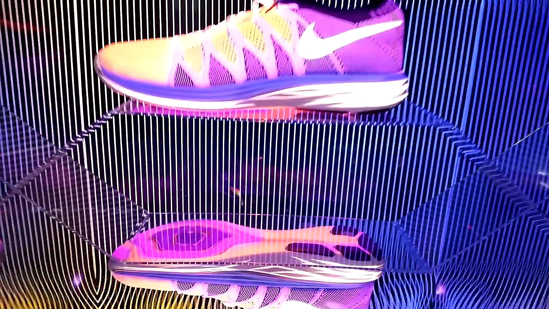 Nike holographic display in Amethys Technologies showreel